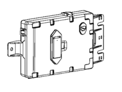 Dodge 68297707AB MODULE A/C And Heater