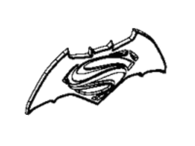 Mopar 68317242AA Emblem