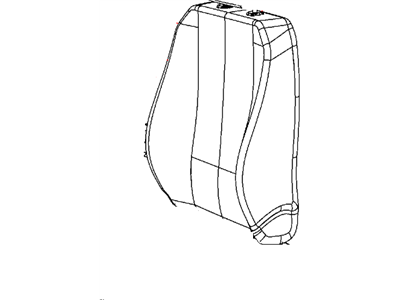 Dodge 5LE58HL5AA COVER Front Seat Back