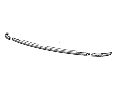 Dodge 6CH60SZ7AA MOLDING Fascia