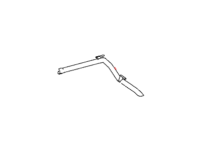 Dodge 68029189AA TAILPIPE Exhaust