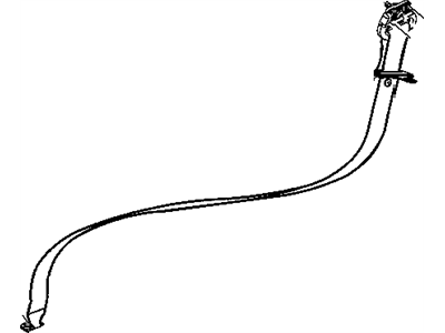 Chrysler 5HP611D5AG SEAT BELT Rear Outer
