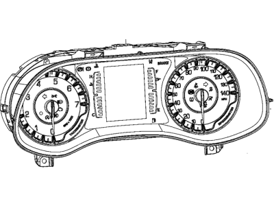 Chrysler 200 Instrument Cluster - 68259059AB