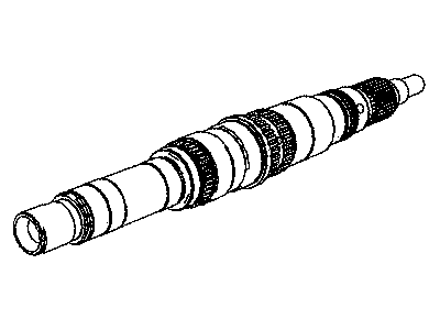 Jeep 5143752AA MAINSHAFT Transfer Case