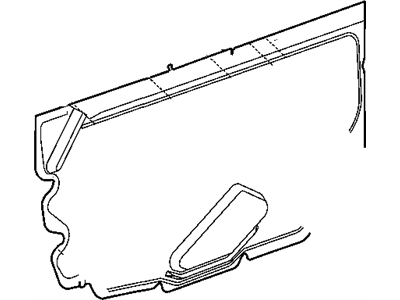 Chrysler 5067162AC WATERDAM Front Door