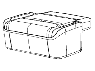 Ram 6RF31BD3AC COVER Front Seat Cushion