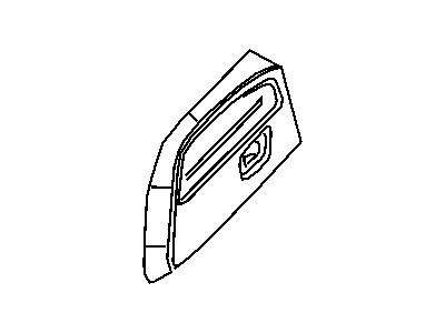 Dodge 1JU811DVAA SHIELD Seat Outboard Front Shield