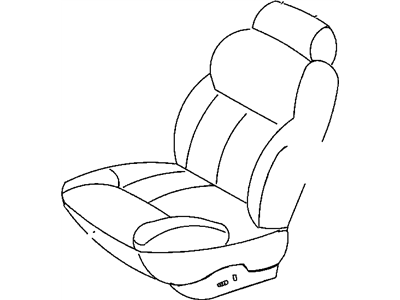 Chrysler QY271DVAA SHIELD Seat Adjuster With Power