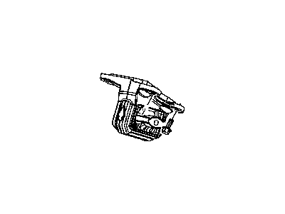 Ram 52122710AA INSULATOR Engine Mount