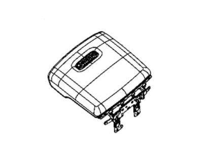 Ram 6RD722U7AB ARMREST Console