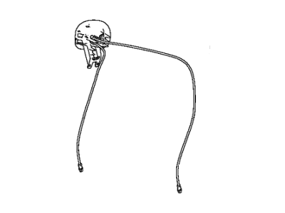 Dodge 1VL54XDVAA CABLE Seat Back Release
