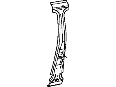 Dodge 55276264AC REINFORCEMENT Center Pillar