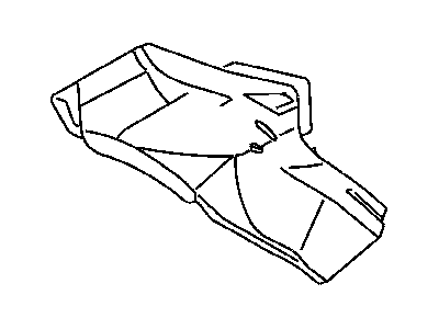 Jeep 5066535AA DUCT Floor