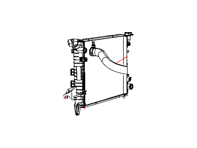 Mopar 2AMR2711AA Radiator
