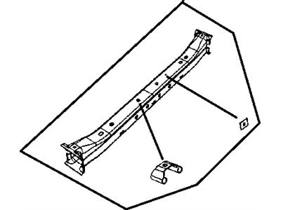 Jeep 68003493AB CROSSMEMBER Rear Frame