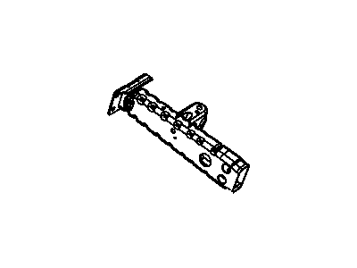Jeep 68050420AD EXTENSION Front Rail