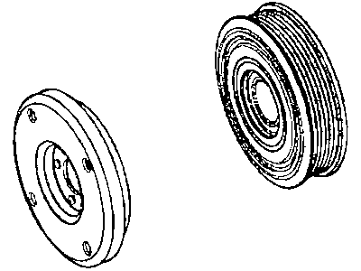 Mopar 68050639AA Pulley Assembly