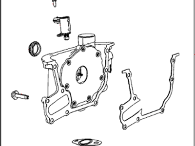2013 Dodge Journey Oil Pump - 68100292AC
