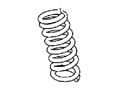 2017 Dodge Challenger Coil Springs - 68191998AB