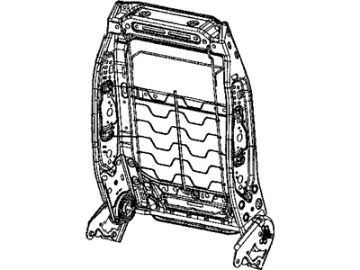Dodge 4610149AB FRAME Front Seat Back