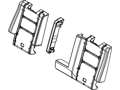 Dodge 68100780AA FOAM Seat Back