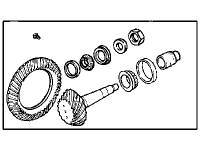 Dodge 4856540AC GEAR KIT Ring And Pinion