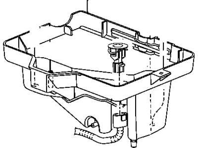 Chrysler Battery Tray - 4719682AC