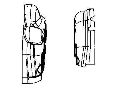 Ram 5109360AA PANEL Wheelhouse Inner