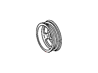 Dodge 5103998AB PULLEY Crankshaft