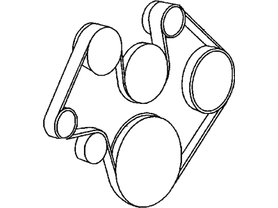 Mopar 53032037AC Belt Accessory Drive