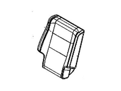 Jeep 6FY98YSAAA COVER Rear Seat Back Right