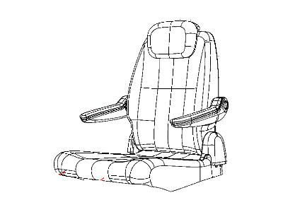 Dodge 1UR27BD1AB COVER Seat Back