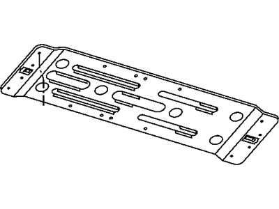 Dodge 68000466AA BRACKET Mounting