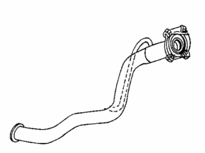 1991 Chrysler Town & Country Fuel Filler Neck - 4495048