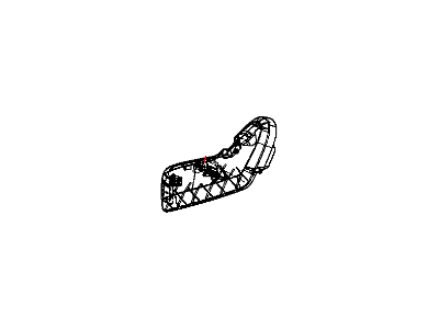Mopar 1JB16BD1AA Shield Driver Inboard, Driver Side