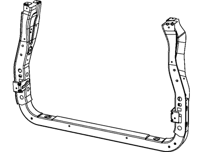Dodge 5156113AA PANEL Radiator Closure