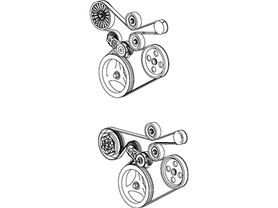 Jeep 5281351AC BELT Accessory Drive