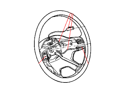 2004 Jeep Liberty Steering Wheel - UR671X9AD