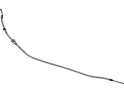 Ram 4721495AC CABLE Parking Brake