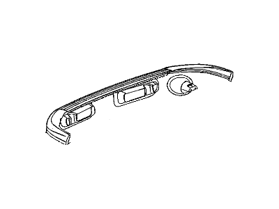 Mopar 5013818AD Fascia Front Primed