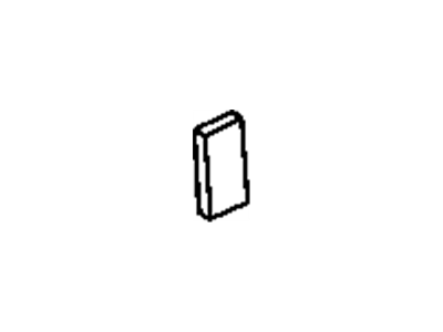Dodge 5028828AA STUFFER Sliding Door Track Lower