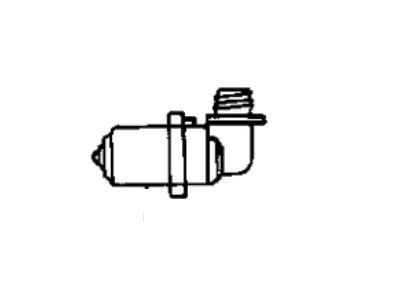 Mopar 4673110 Washer Pump, Front