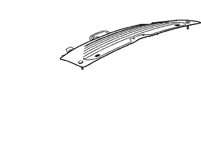 Mopar 55360342AU Backlite Note: For Backlite Hinges And Associated Hardware