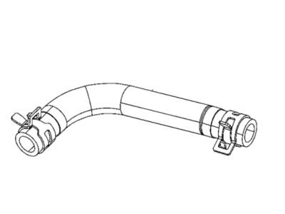 Ram 68363173AC TUBE DPF Pressure Upstream, Includes Clamps