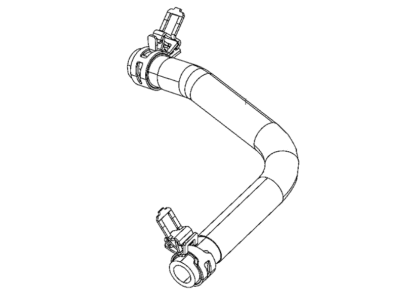 Ram 68363169AB HOSE Differential Pressure Downstream, Includes Clamps