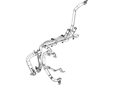Ram 68252175AB HOSE Heater Supply and Return