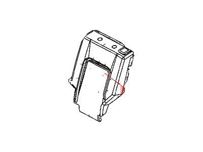 Mopar 1BC981D5AA Seat Back Rear 65%