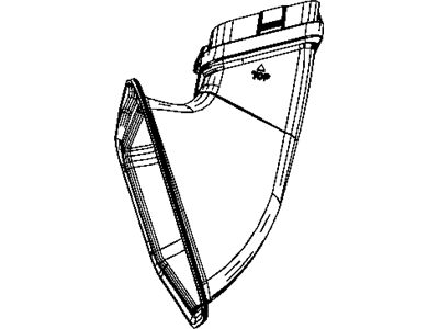 Mopar 53034152AA Duct Ambient Air