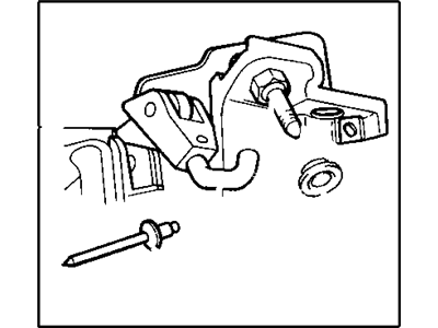 Chrysler 4864766 HANDLE AND LATCH Folding Top