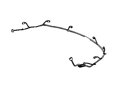 Mopar 68207215AE Wiring Rear Fascia